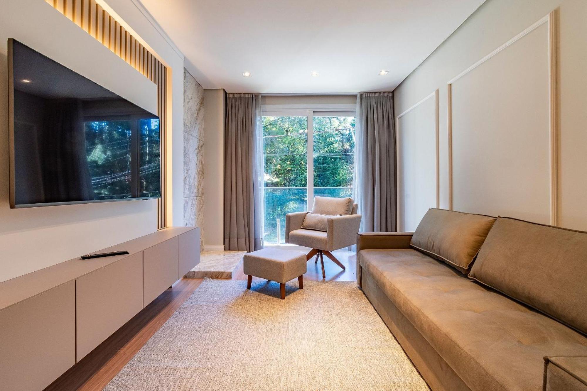 Rosa Edificio Bellagio Canela Com Infraestrutura Completaアパートメント エクステリア 写真