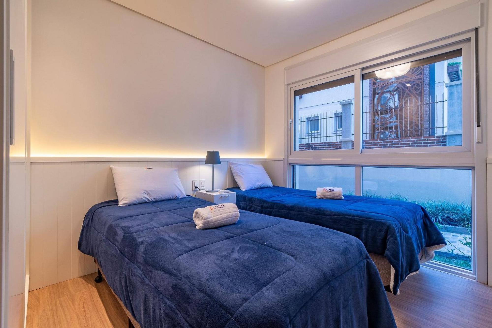 Rosa Edificio Bellagio Canela Com Infraestrutura Completaアパートメント エクステリア 写真